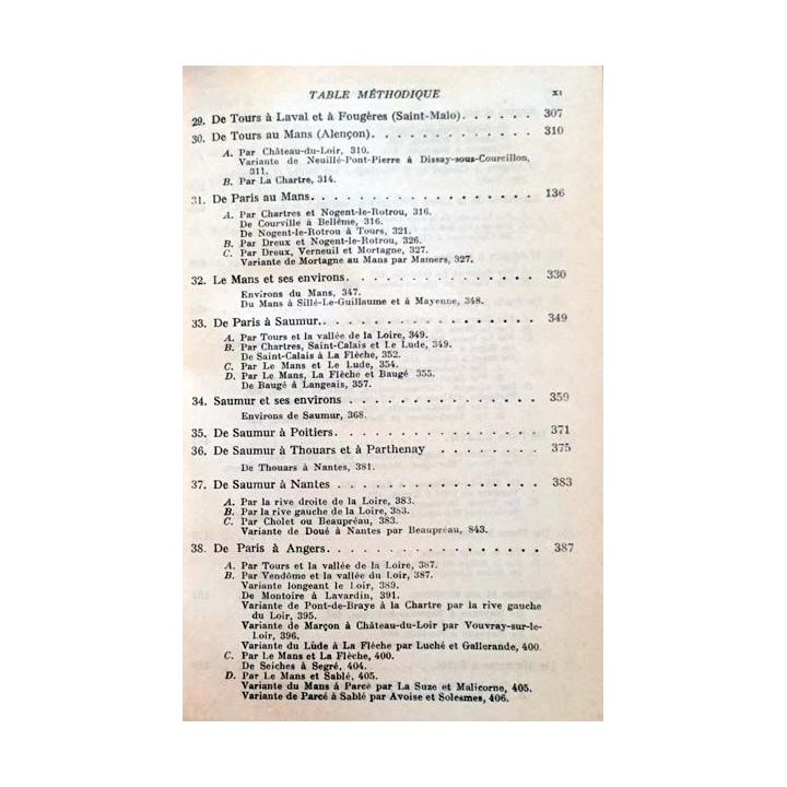 1. Les guides bleus - Val de Loire aux éditions Librairie Hachette
