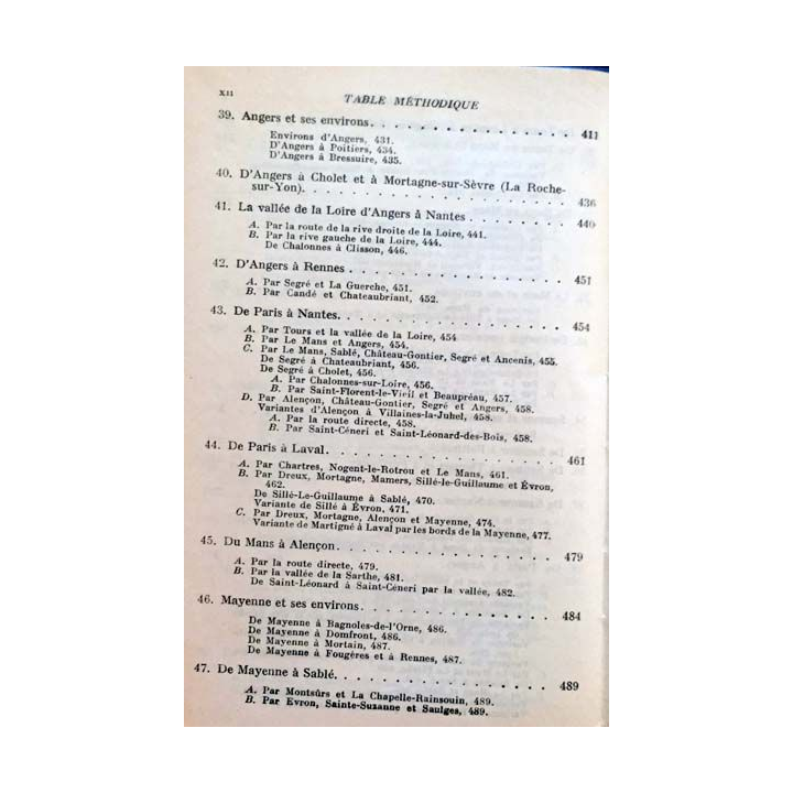 1. Les guides bleus - Val de Loire aux éditions Librairie Hachette