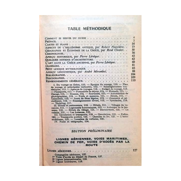 1. Les guides bleus - Grèce aux éditions Librairie Hachette