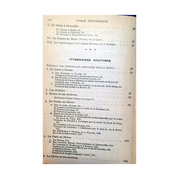 1. Les guides bleus - Normandie aux éditions Librairie Hachette 1961