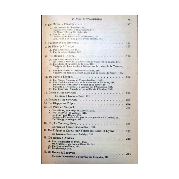1. Les guides bleus - Normandie aux éditions Librairie Hachette 1961