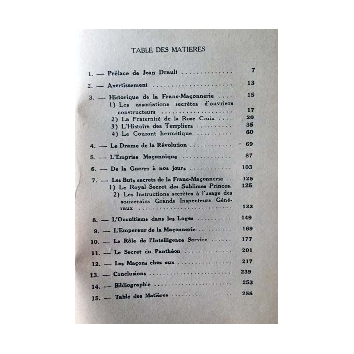 1. Le drame maçonnique de Henry-Robert Petit aux Nouvelles éditions Latines