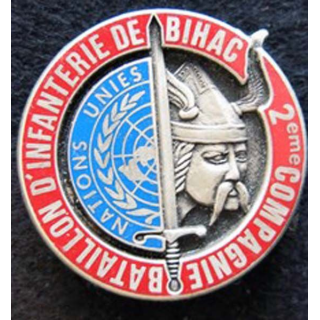 92° régiment d'infanterie 2° compagnie Bihac FORPRONU Fraisse 