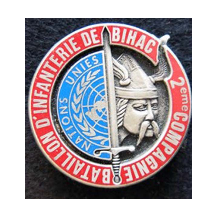 92° régiment d'infanterie 2° compagnie Bihac FORPRONU Fraisse 