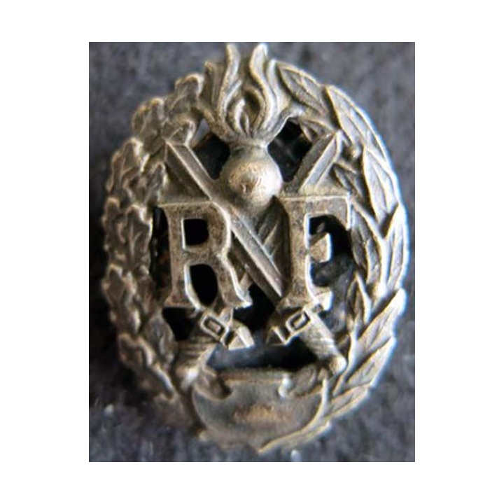 Brevet de chef de section de Gendarmerie, émail bleu 27 mm
