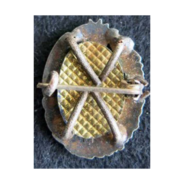 Brevet de chef de section de Gendarmerie, émail bleu 27 mm