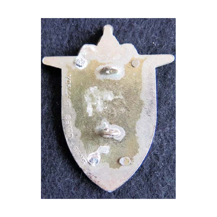 8° régiment d'artillerie de fabrication Delsart en émail