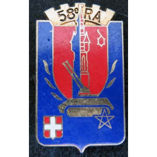 58° régiment d'Artillerie  Delsart Sens G. 2240 