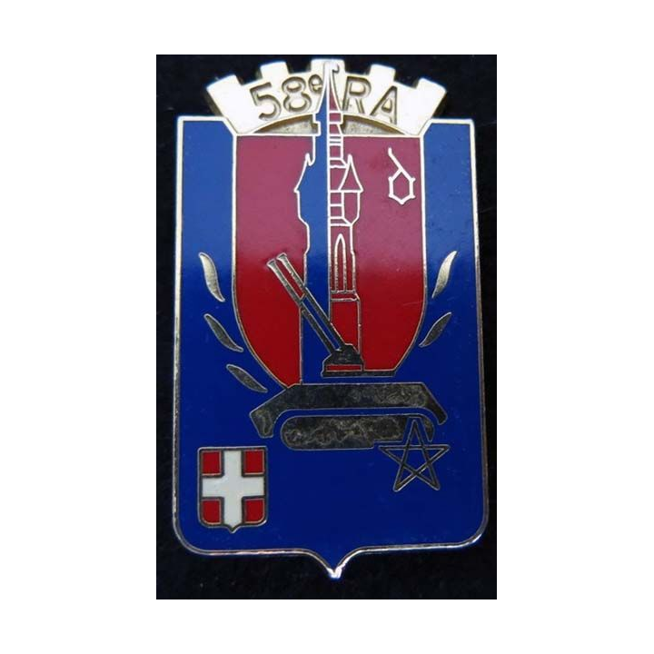 58° régiment d'Artillerie Delsart G. 2240 