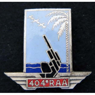 404° régiment d'artillerie antiaérienne Drago Paris H. 695 en émail