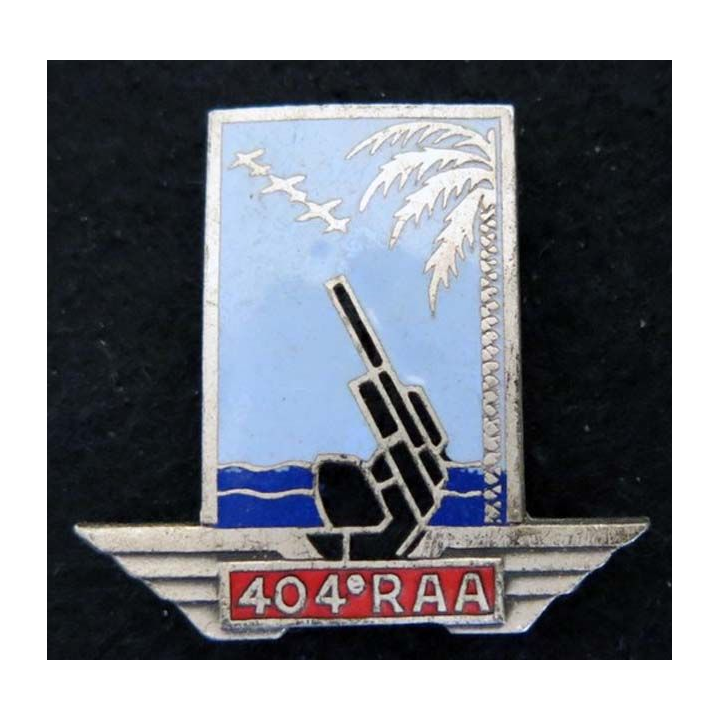 404° régiment d'artillerie antiaérienne Drago Paris H. 695 en émail