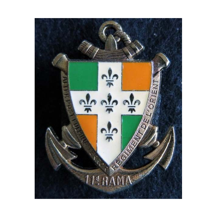 11° régiment d'artillerie de marine Delsart Sens G. 820 