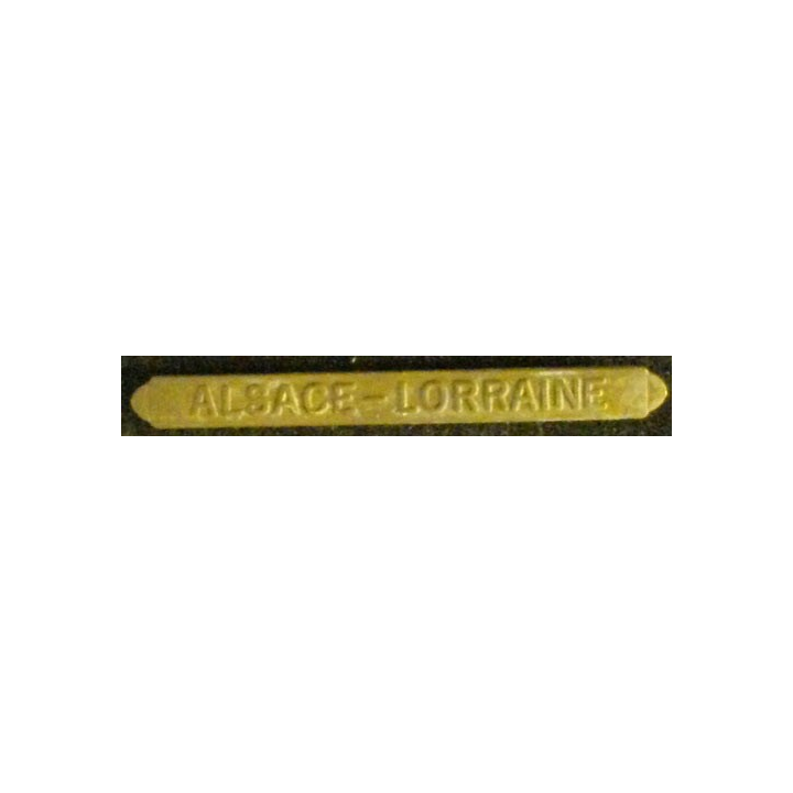 BARRETTE VICTORY MEDAL US WW1 médaille de victoire Alsace Lorraine