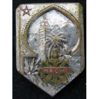 Régiment d'artillerie colonial du Maroc Drago Paris en émail