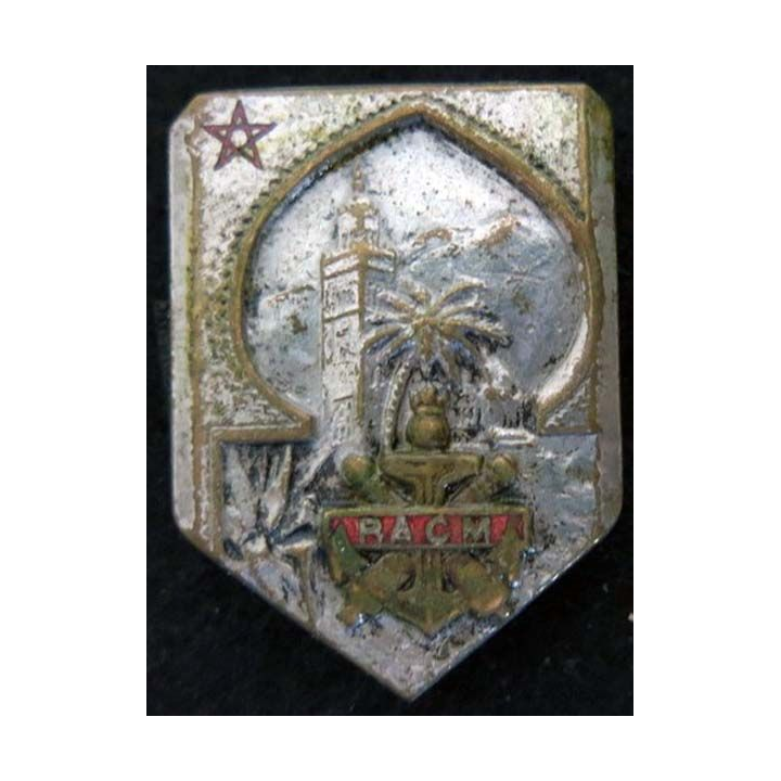 Régiment d'artillerie colonial du Maroc Drago Paris en émail