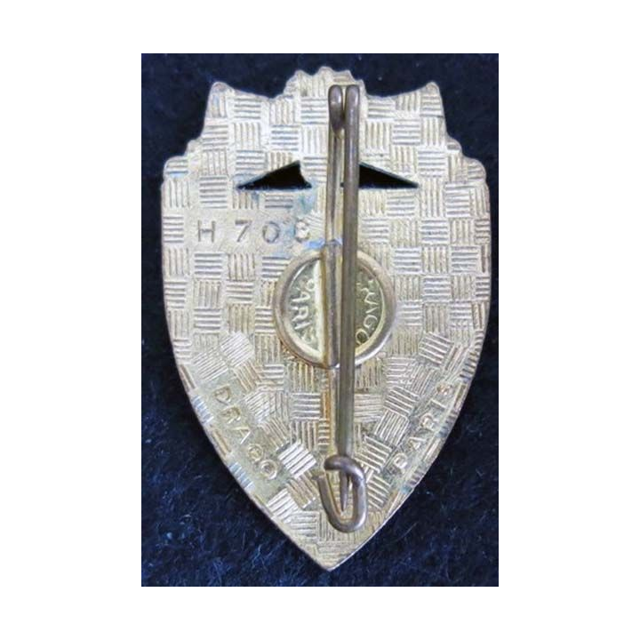 25° régiment d'artillerie  Drago H.706 en émail