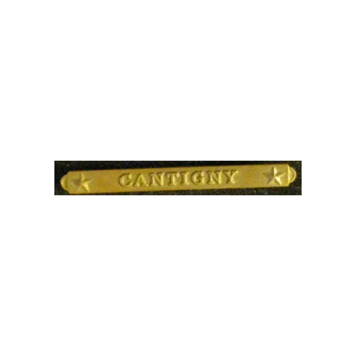 BARRETTE VICTORY MEDAL US WW1 médaille de victoire Cantigny