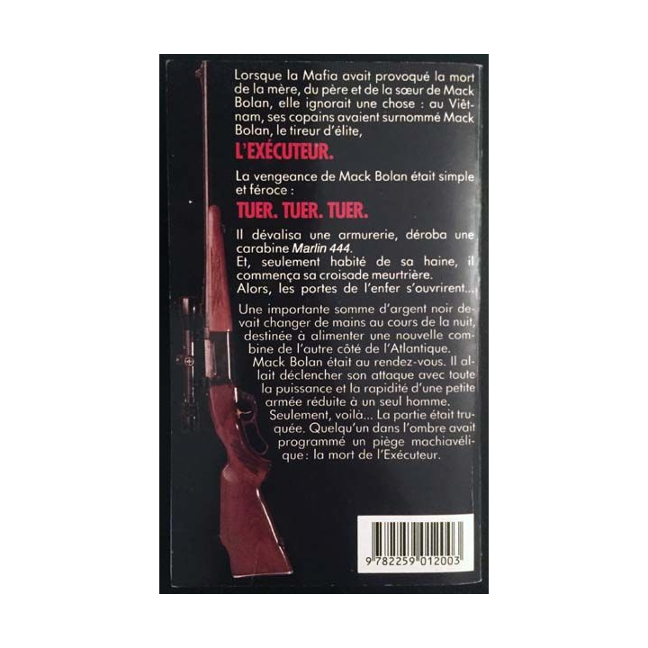 1. Échec à la mafia de Gérard De Villiers aux éditions Plon