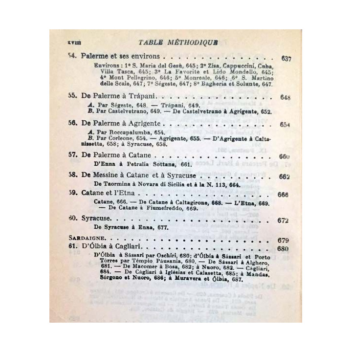 1. Les guides bleus - Italie en un volume aux éditions Hachette 1958