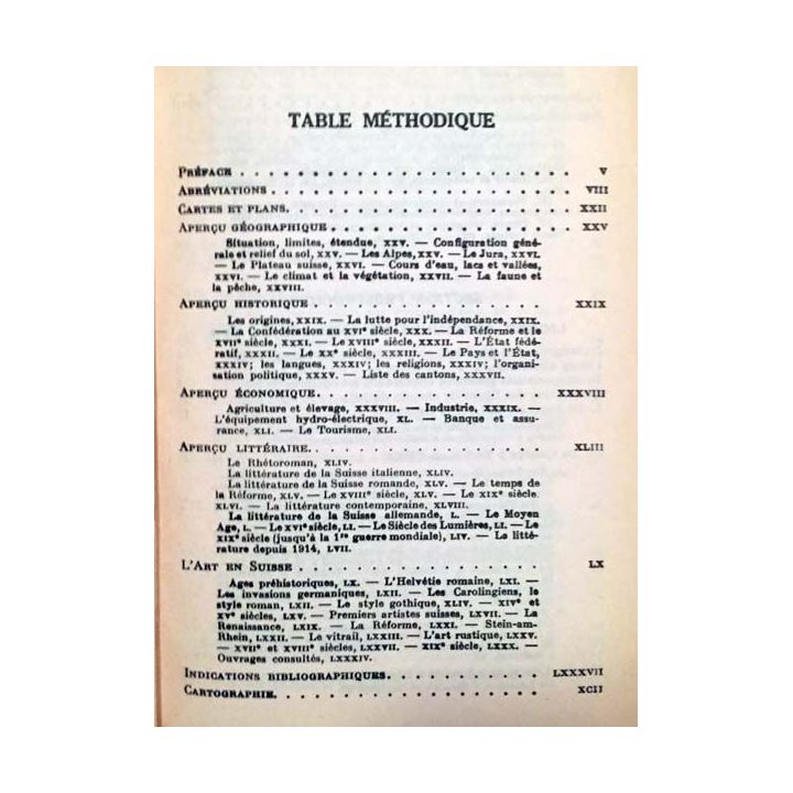 1. Les guides bleus - Suisse aux éditions Hachette 1958