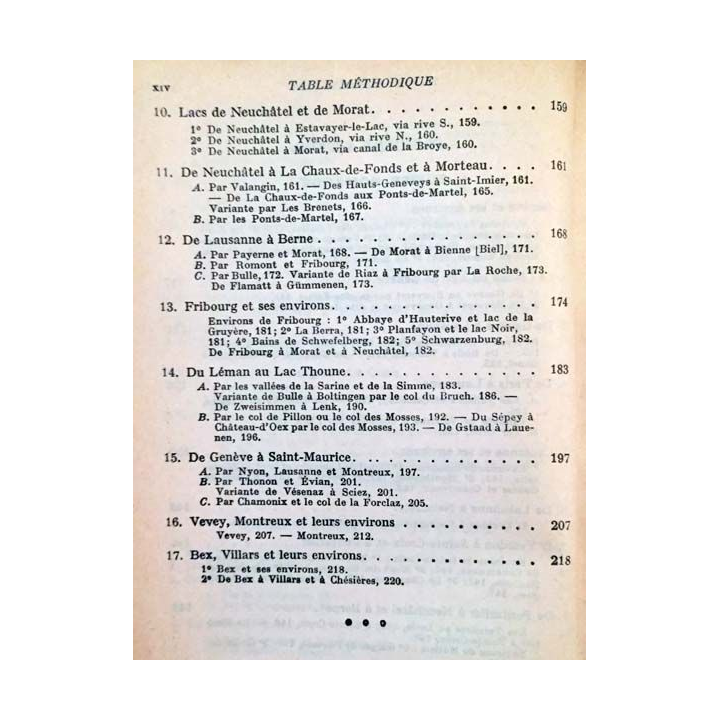 1. Les guides bleus - Suisse aux éditions Hachette 1958