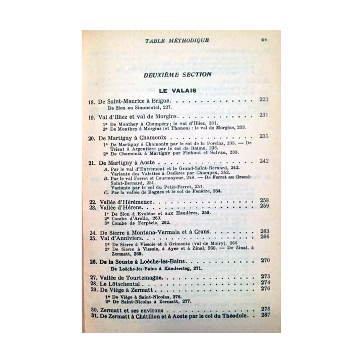 1. Les guides bleus - Suisse aux éditions Hachette 1958