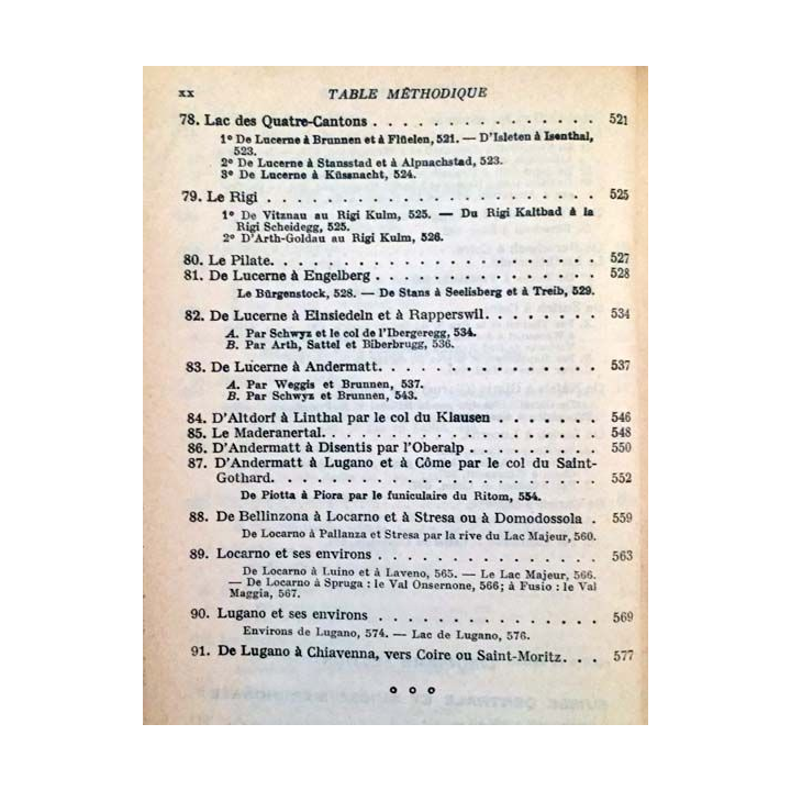 1. Les guides bleus - Suisse aux éditions Hachette 1958