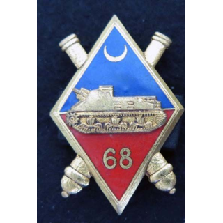 68° régiment d'artillerie Drago Paris H. 197 en émail