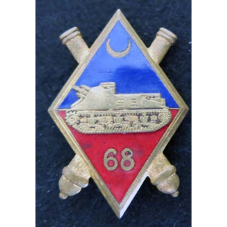 68° régiment d'artillerie Drago Paris H. 197 en émail