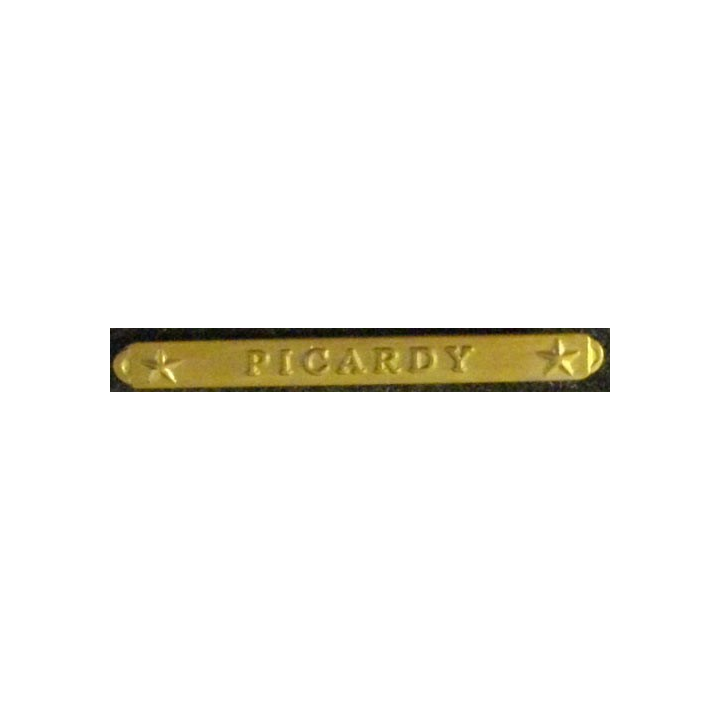 BARRETTE VICTORY MEDAL US WW1 médaille de victoire Picardy