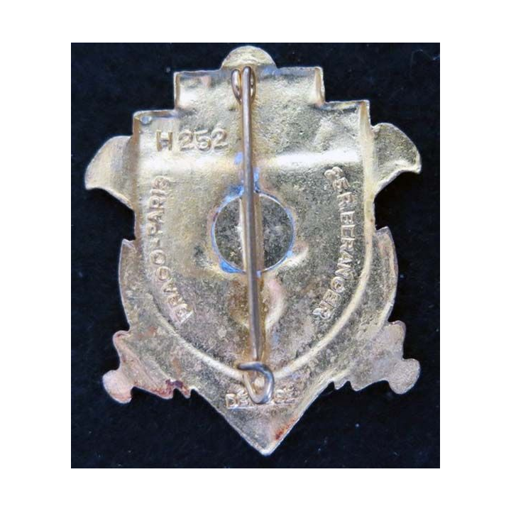 Ecole d'artillerie Drago Béranger H. 252 en émail
