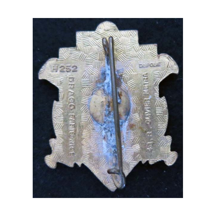 Ecole d'artillerie Drago Olivier Métra déposé H. 252 