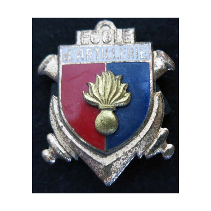 Ecole d'artillerie Drago Paris H. 252 en émail