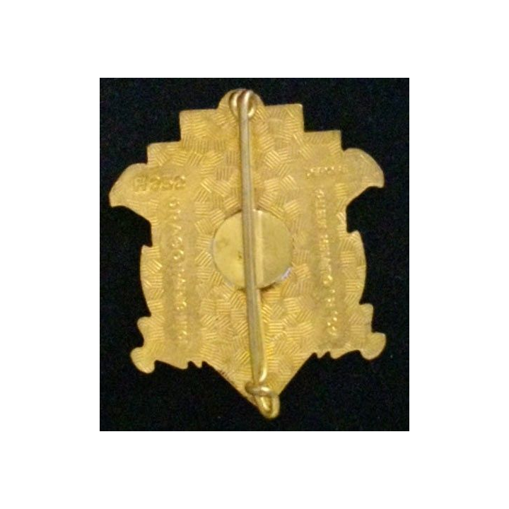 Ecole d'artillerie Drago Olivier Métra déposé H. 252 en émail