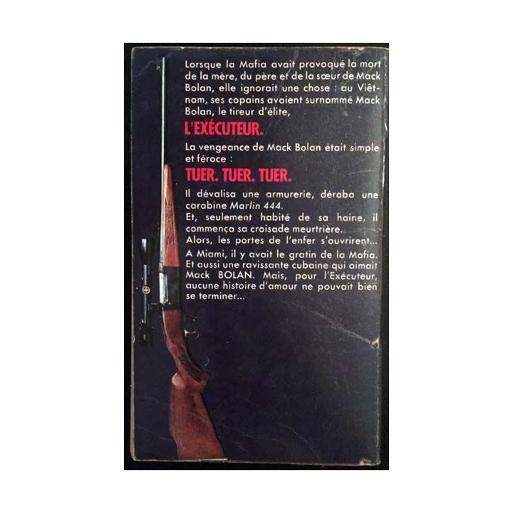 1. L'exécuteur - Typhon sur Miami de Gérard De Villiers aux éditions Plon