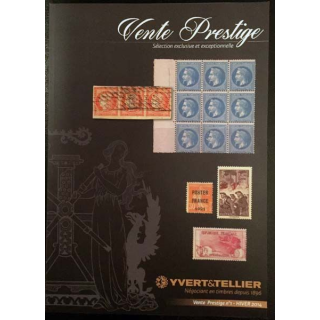 1. Vente prestige n°1 Hiver 2014 - Vente prestige sélection exclusive et exceptionnelle Yvert & Tellier