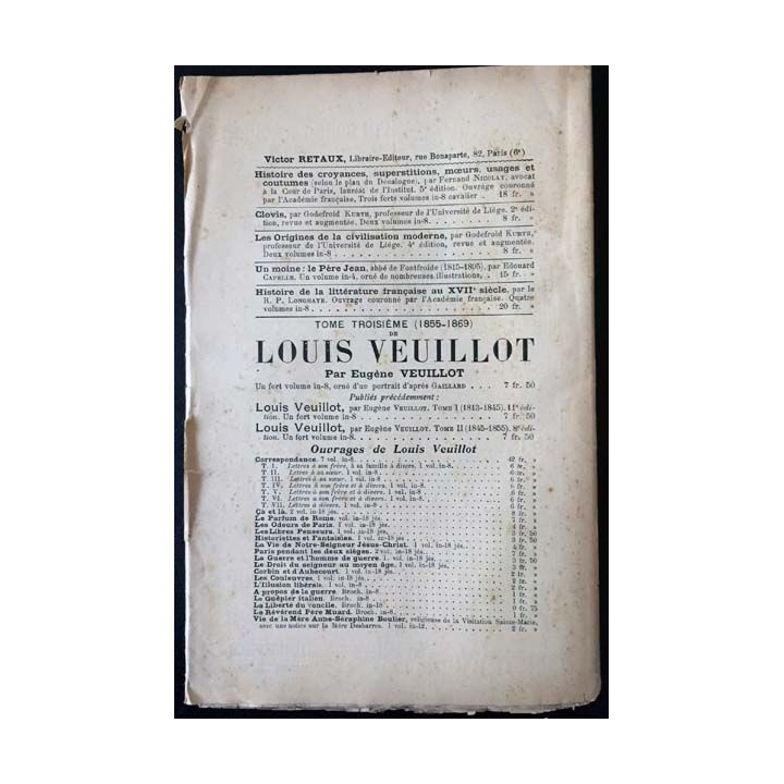 1. Études par des pères de la compagnie de Jésus tome 100 - 5 décembre 1904 n°23