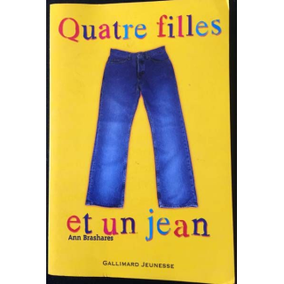 1. Quatre filles et un jean de Ann Brashares aux éditions Galliamard Jeunesse