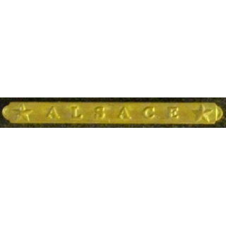 BARRETTE VICTORY MEDAL US WW1 médaille de victoire Alsace
