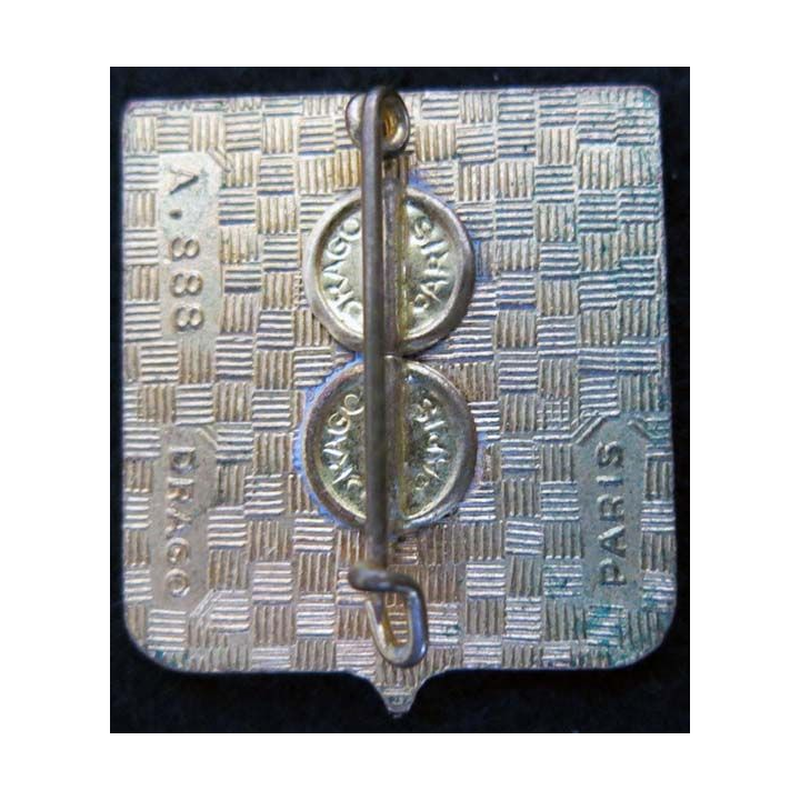 Base aérienne 132 Colmar Drago Paris A. 888 dos guilloché doré