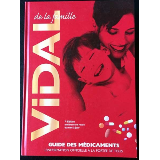 1. Vidal de la famille - guide des médicaments aux éditions Larousse