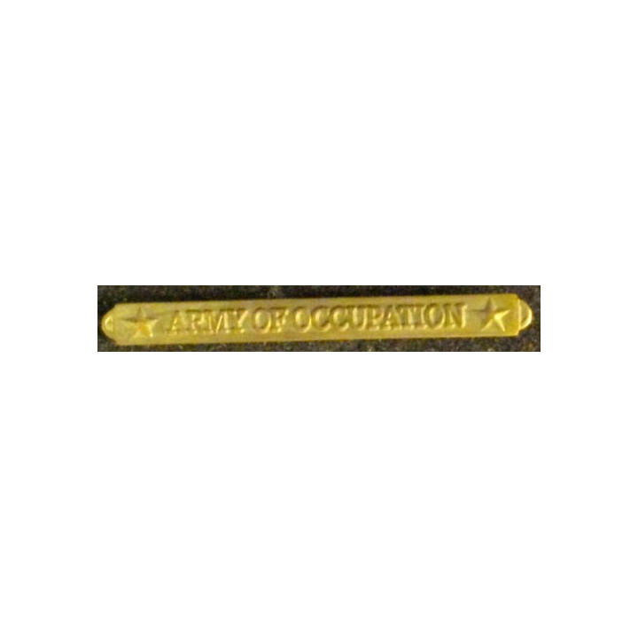 BARRETTE VICTORY MEDAL US WW1 médaille de victoire Army of occupation