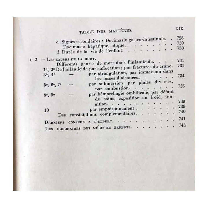 1. Précis de médecine légale de A. Lacassagne et Étienne Martin aux éditions Masson et Cie 1921