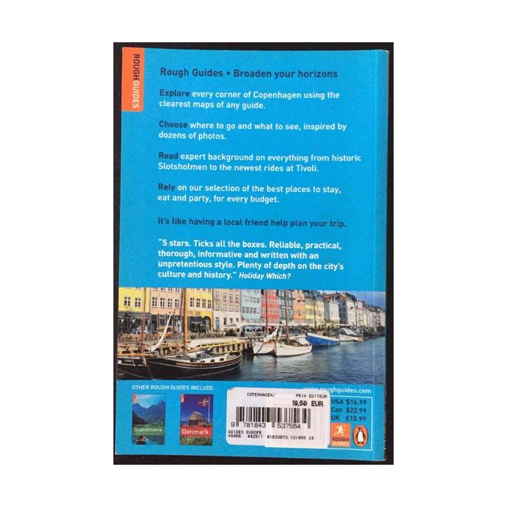 1. The rough guide to Copenhagen de Lone Mouritsen & Caroline Osborne aux éditions Rough guides