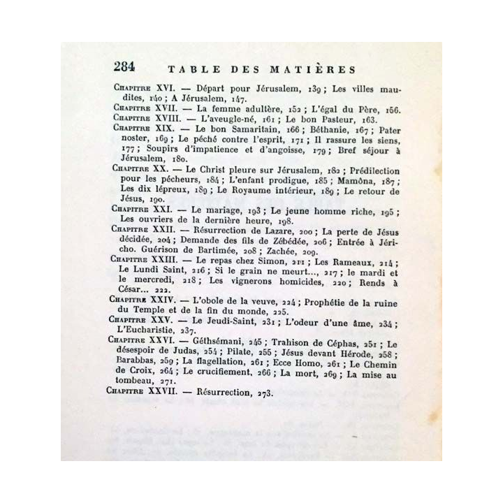 1. Vie de Jésus de François Mauriac aux éditions Flammarion