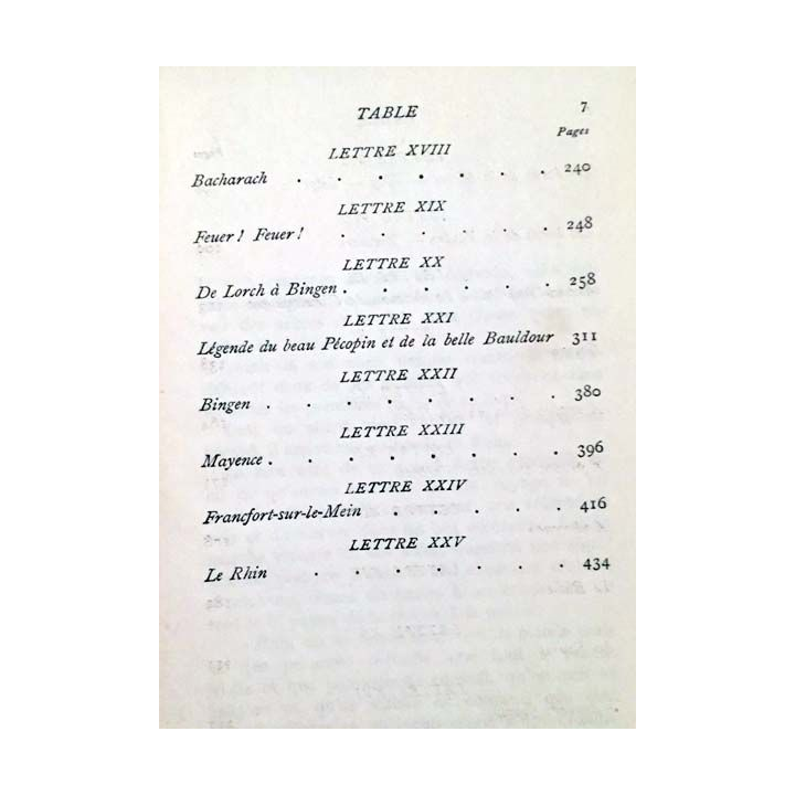 1. Le Rhin - Lettres à un ami de Victor Hugo aux éditions Nelson