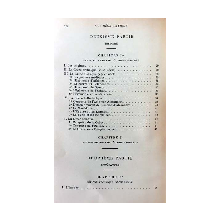 1. La Grèce antique et la vie grecque de A. Jardé aux éditions Delagrave