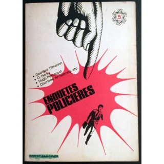 1. Enquete policières recueil n°5 Georges Simenon, O. Henry, Hugh Pentecost et Charlotte Armstrong
