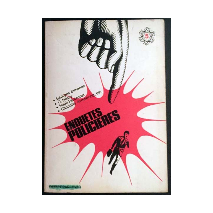 1. Enquete policières recueil n°5 Georges Simenon, O. Henry, Hugh Pentecost et Charlotte Armstrong