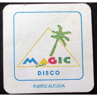 Dessous de verre à bière Magic center disco Puerto Alcudia